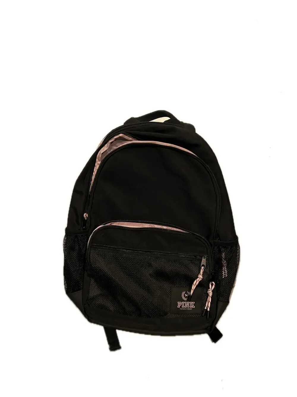 Victoria Secret Campus Backpack 18 Liters Women Black Pink
